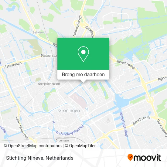 Stichting Nineve kaart