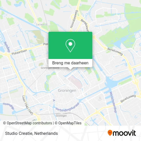 Studio Creatie kaart