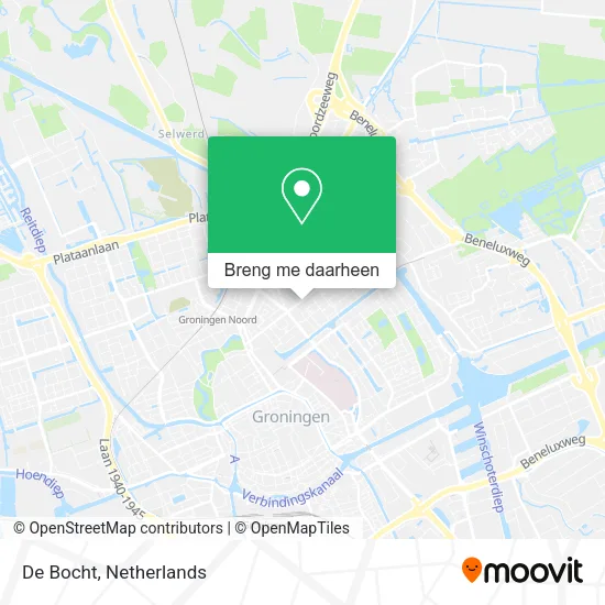 De Bocht kaart