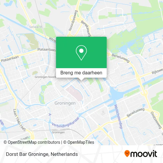 Dorst Bar Groninge kaart