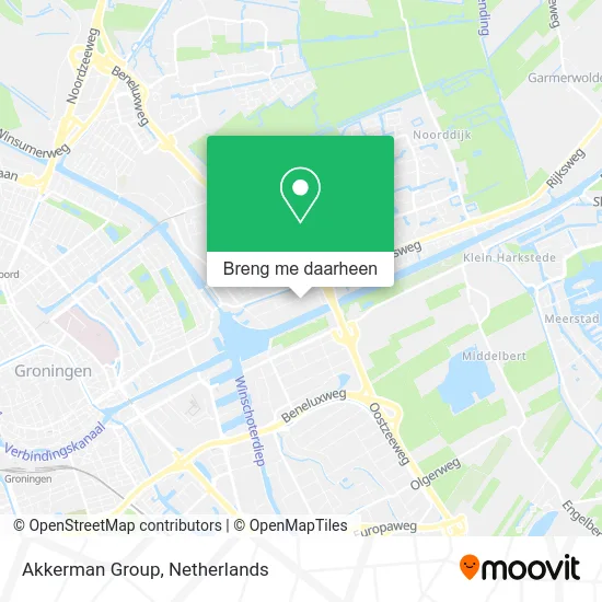 Akkerman Group kaart