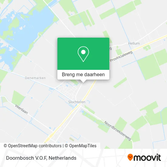Doornbosch V.O.F kaart