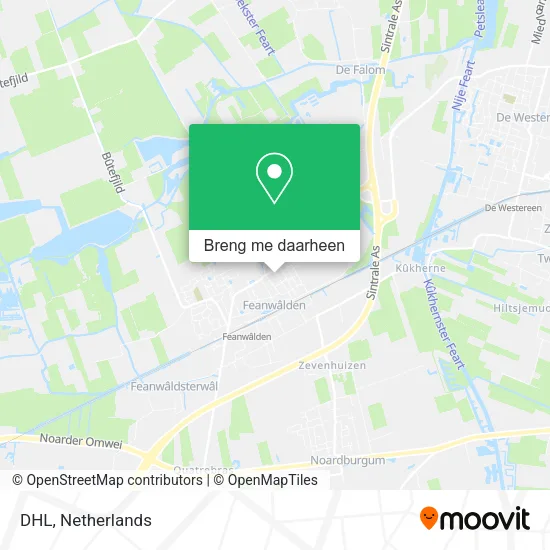 DHL kaart