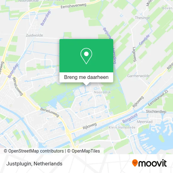 Justplugin kaart