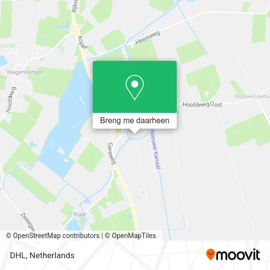 DHL kaart