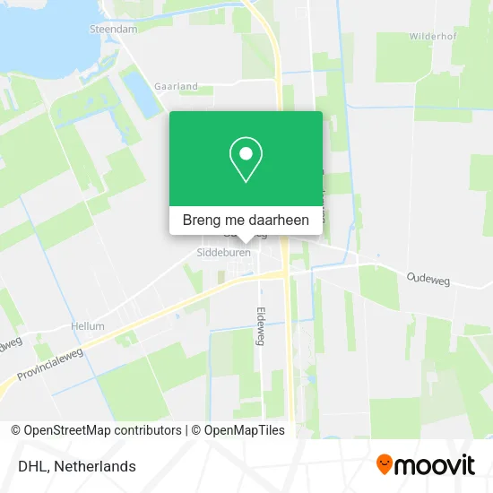 DHL kaart