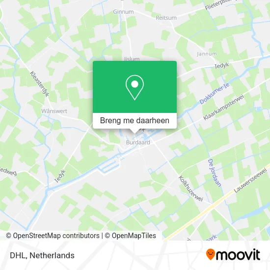 DHL kaart