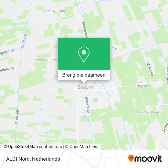 ALDI Nord kaart