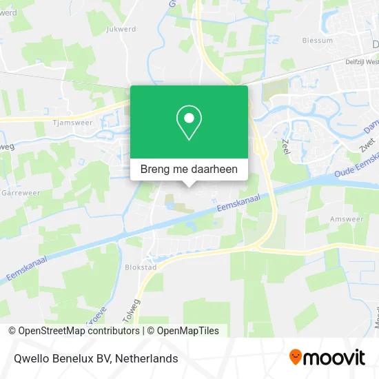 Qwello Benelux BV kaart