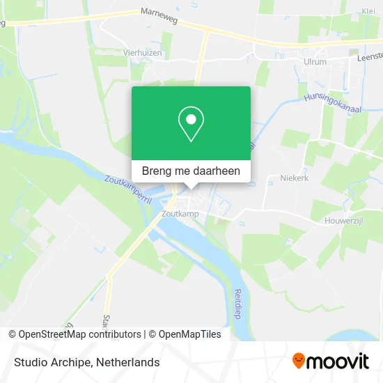 Studio Archipe kaart