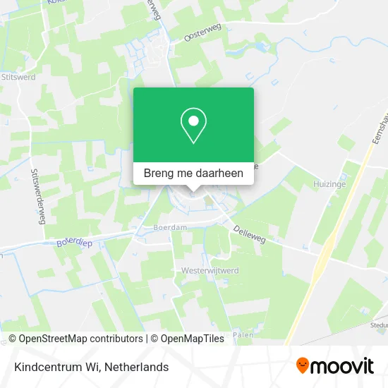 Kindcentrum Wi kaart
