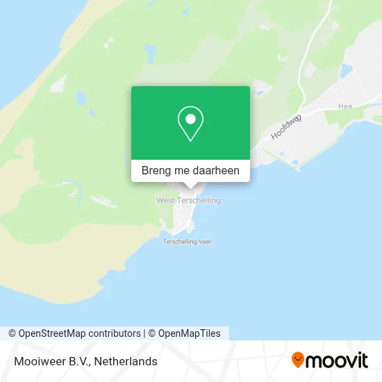 Mooiweer B.V. kaart
