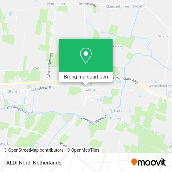 ALDI Nord kaart