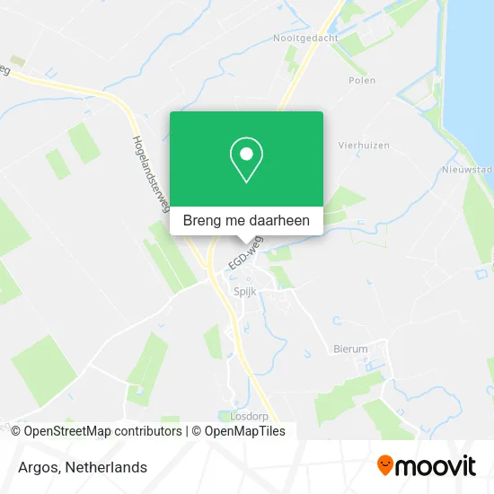 Argos kaart