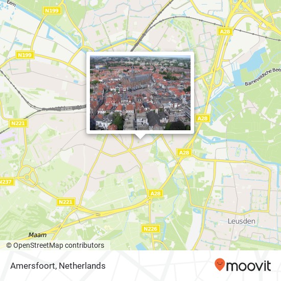 Amersfoort kaart