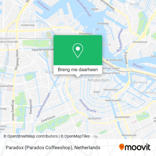 Paradox (Paradox Coffeeshop) kaart