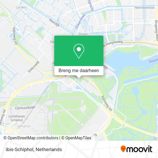 ibis-Schiphol kaart