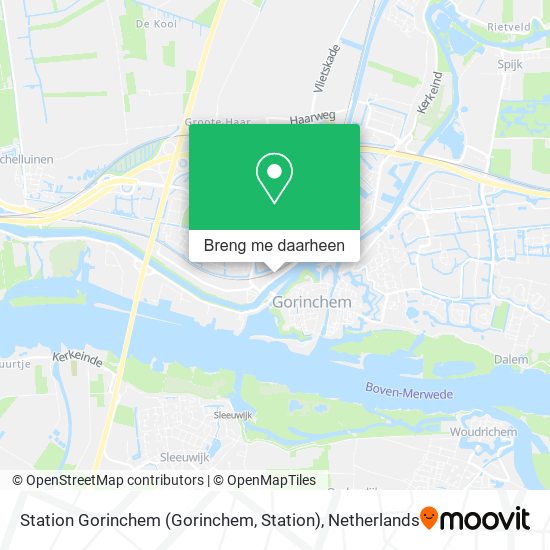 Station Gorinchem (Gorinchem, Station) kaart