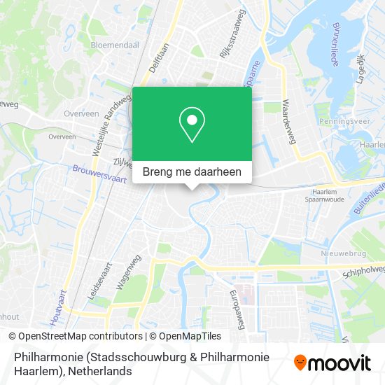 Philharmonie (Stadsschouwburg & Philharmonie Haarlem) kaart