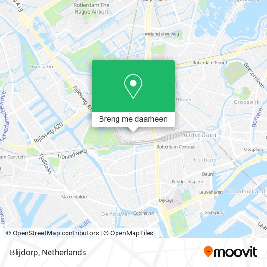 Blijdorp kaart