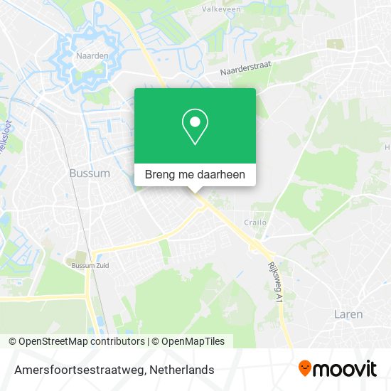 Amersfoortsestraatweg kaart