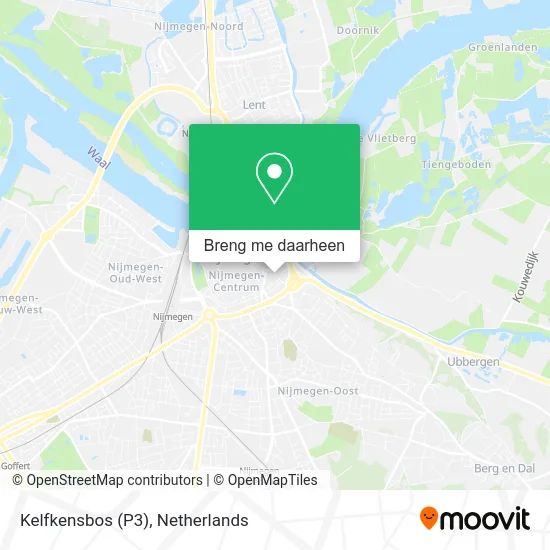 Kelfkensbos (P3) kaart