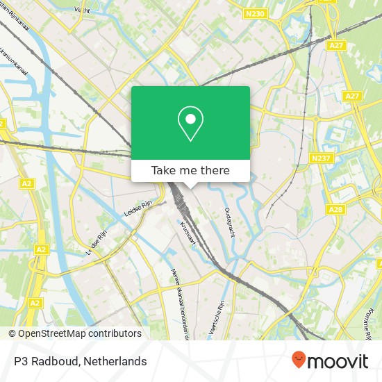 P3 Radboud kaart