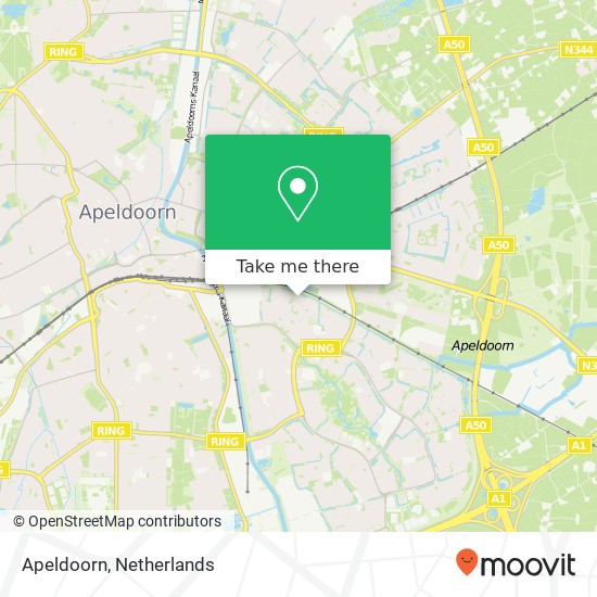 Apeldoorn kaart