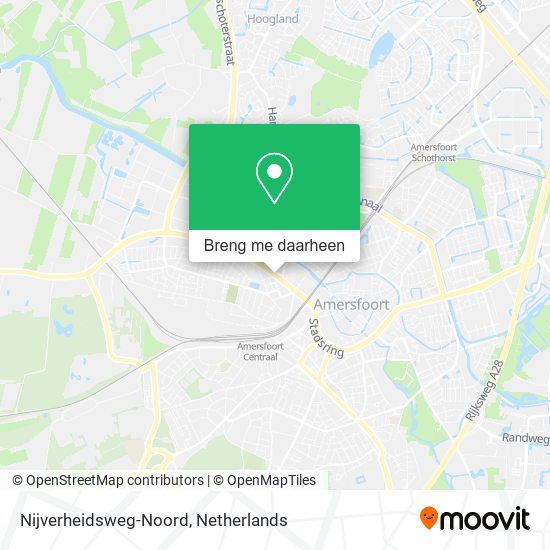 Nijverheidsweg-Noord kaart