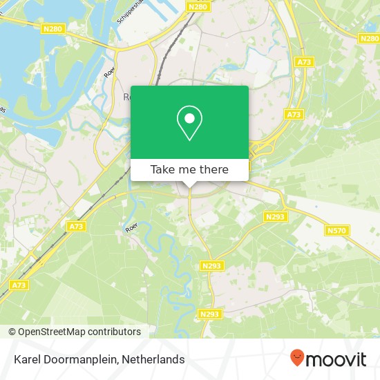 Karel Doormanplein kaart