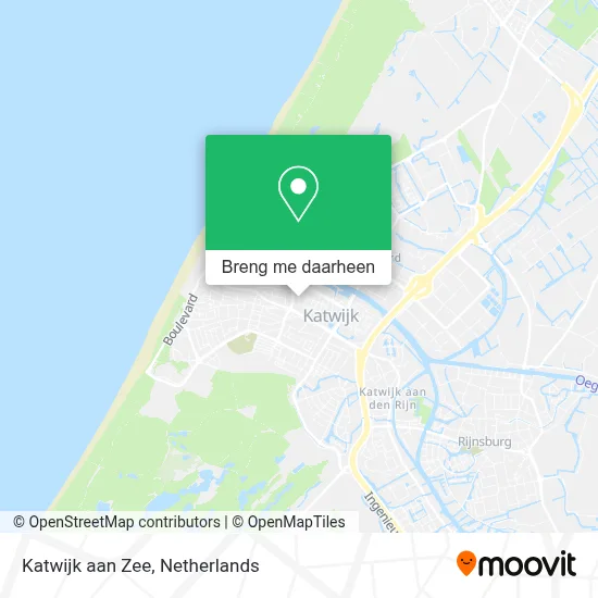 Katwijk aan Zee kaart