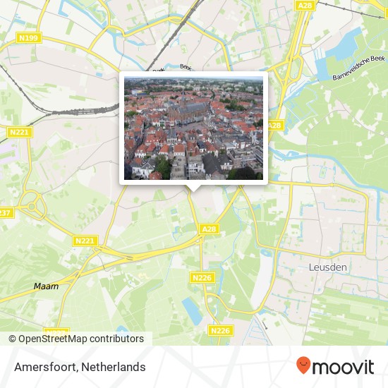 Amersfoort kaart