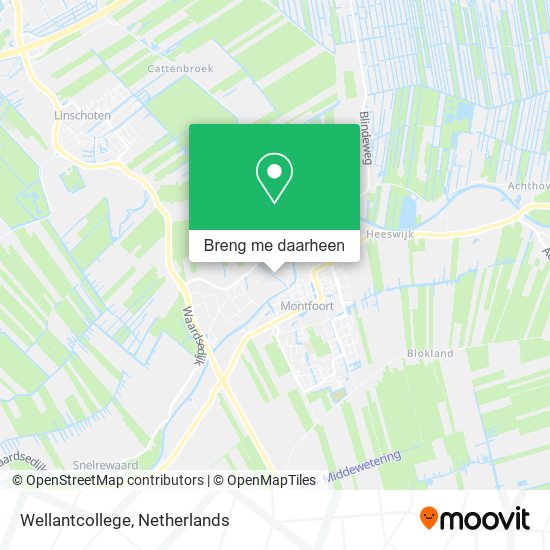 Wellantcollege kaart