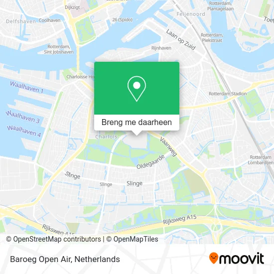 Baroeg Open Air kaart