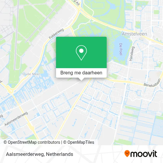 Aalsmeerderweg kaart
