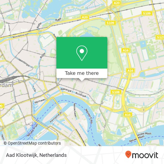 Aad Klootwijk kaart