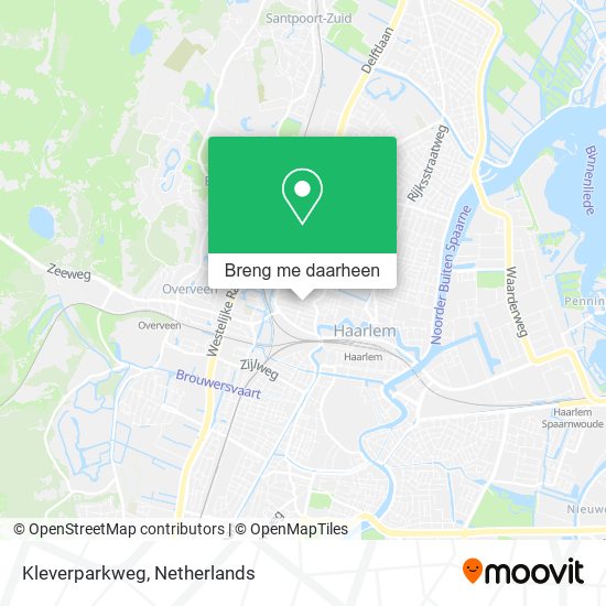 Kleverparkweg kaart