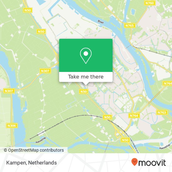 Kampen kaart