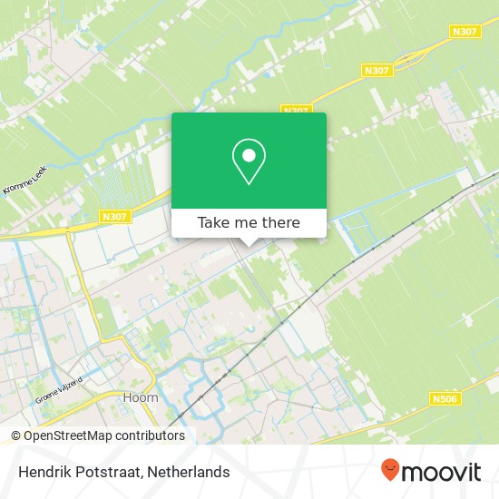 Hendrik Potstraat kaart