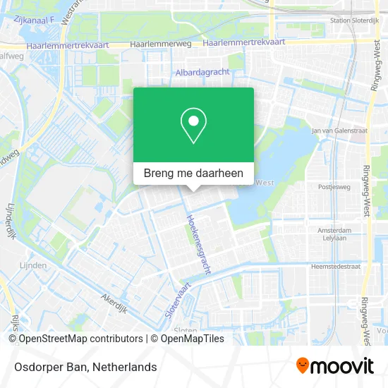 Osdorper Ban kaart