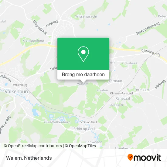 Walem kaart