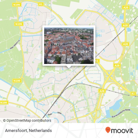 Amersfoort kaart