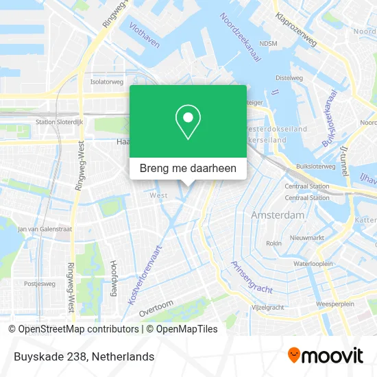 Buyskade 238 kaart