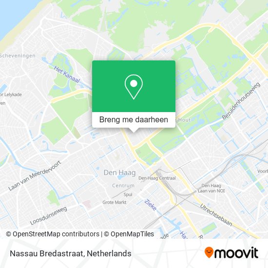 Nassau Bredastraat kaart