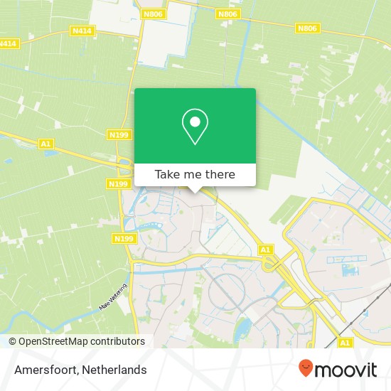 Amersfoort kaart