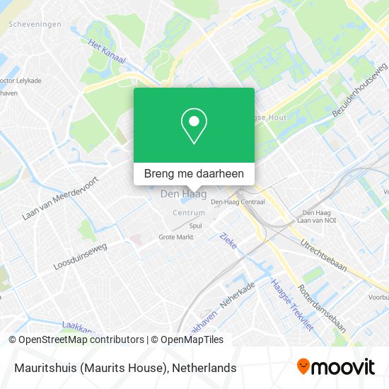 Mauritshuis (Maurits House) kaart