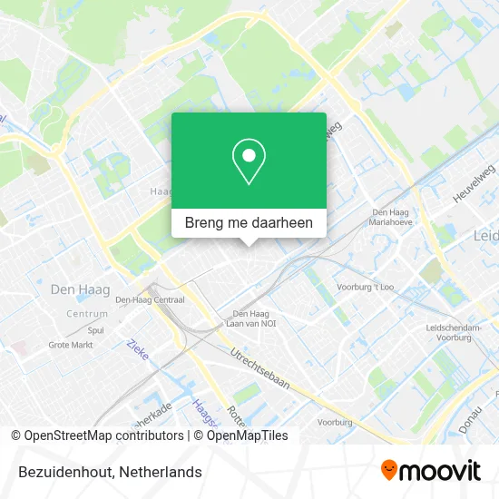Bezuidenhout kaart
