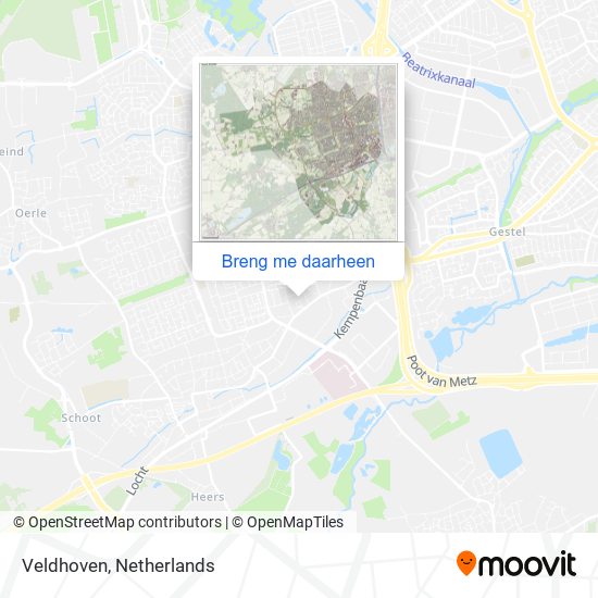 Veldhoven kaart