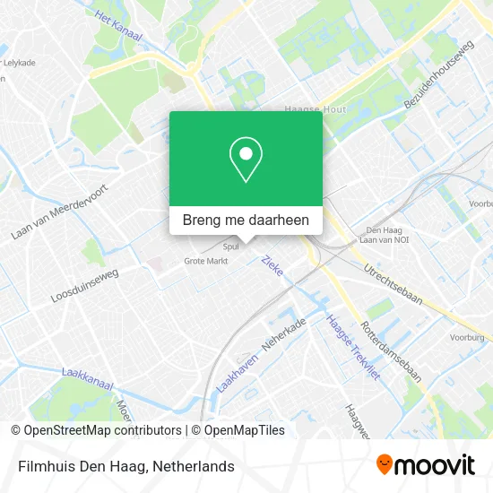 Filmhuis Den Haag kaart
