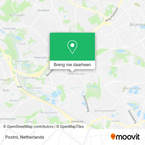 Postnl kaart